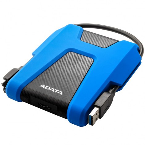 ADATA | External Hard Drive | HD680 | 2000 GB | "" | USB 3.2 Gen1 ( compatibilidade descendente com USB 2.0 ) | Black/Blue | 1.C - 3